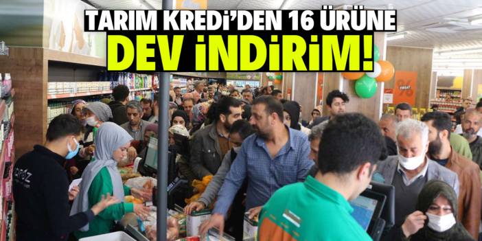 Tarım Kredi'den 3 gün geçerli kampanya! 16 ürün bedavadan biraz pahalıya satılacak