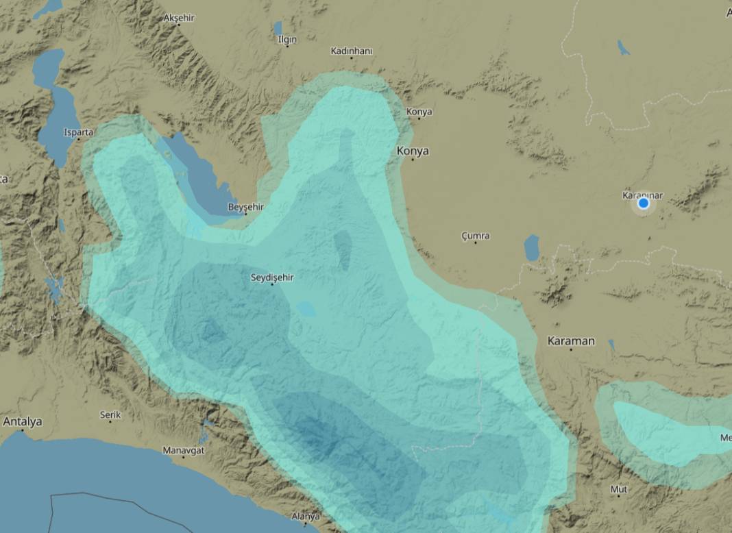 Konya'da kar yağışı beklenen 10 konum açıklandı! İşte tam liste 10