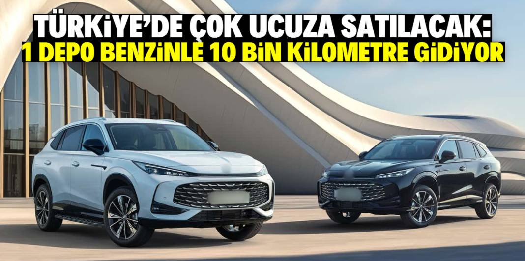 Türkiye'de bu otomobil çok ucuza satılacak :1 depo benzinle 10 bin kilometre gidiyor 1