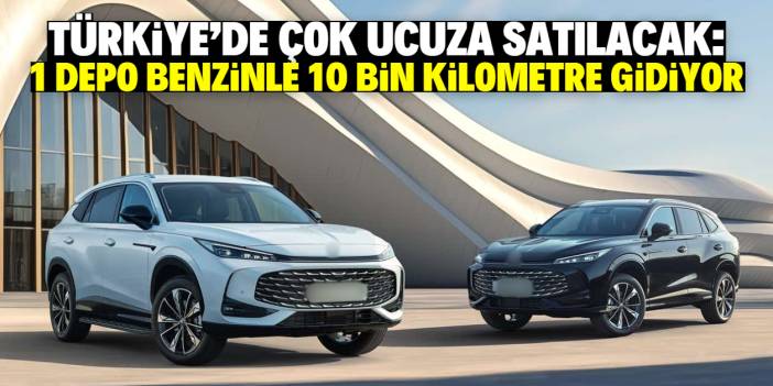 Türkiye'de bu otomobil çok ucuza satılacak :1 depo benzinle 10 bin kilometre gidiyor