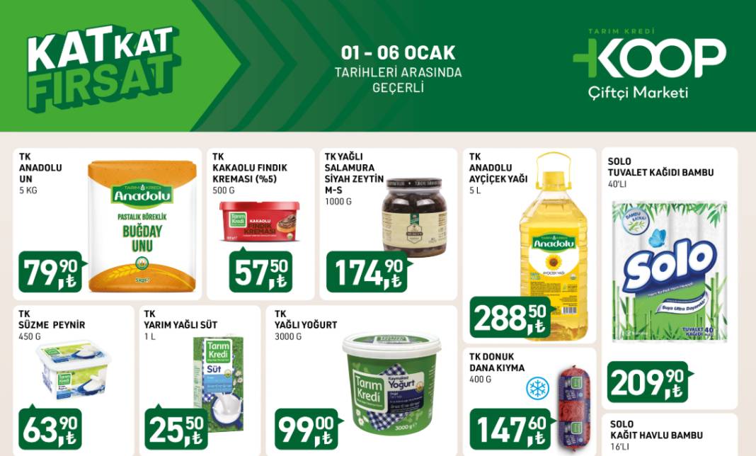 Tarım Kredi'den 5 gün geçerli dev indirim! Bu 16 ürün çok ucuza satılacak 8