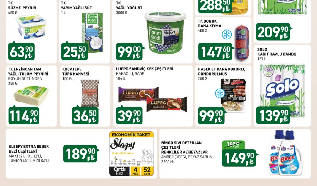 Tarım Kredi'den 5 gün geçerli dev indirim! Bu 16 ürün çok ucuza satılacak 9