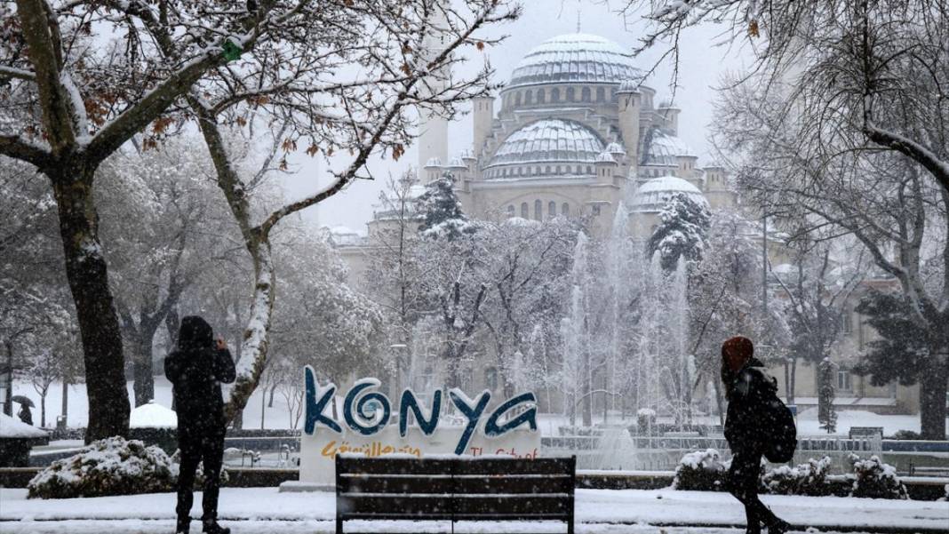 Konya son yılların en soğuk gününü yaşayacak! Bu tarihte her yer donacak 7