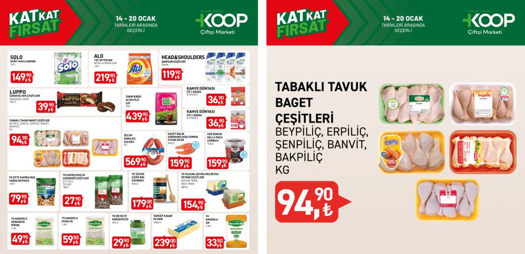 Tarım Kredi 7 gün geçerli kampanyayı duyurdu! 25 ürüne dev indirim 10