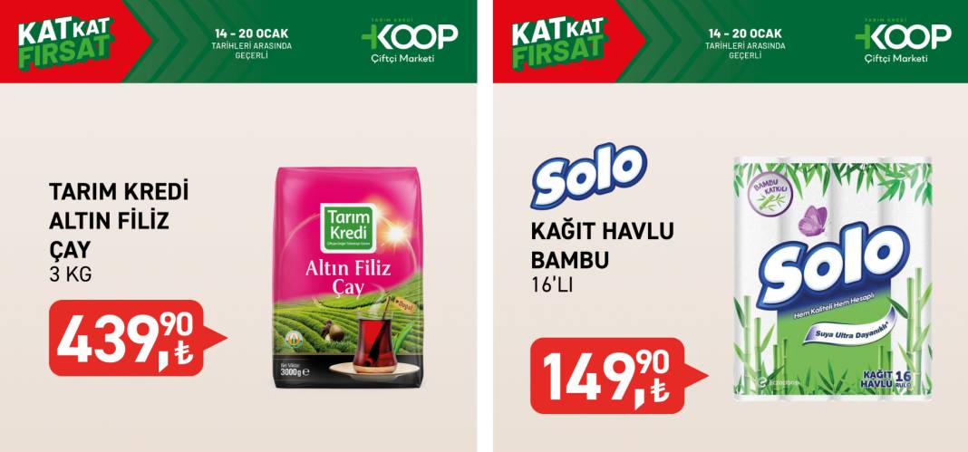 Tarım Kredi 7 gün geçerli kampanyayı duyurdu! 25 ürüne dev indirim 8