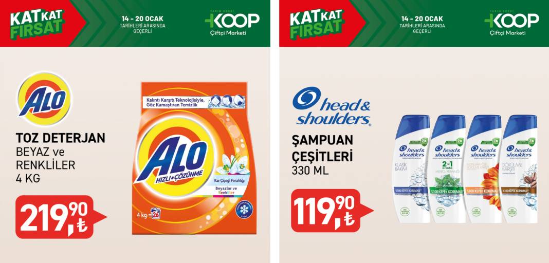 Tarım Kredi 7 gün geçerli kampanyayı duyurdu! 25 ürüne dev indirim 9