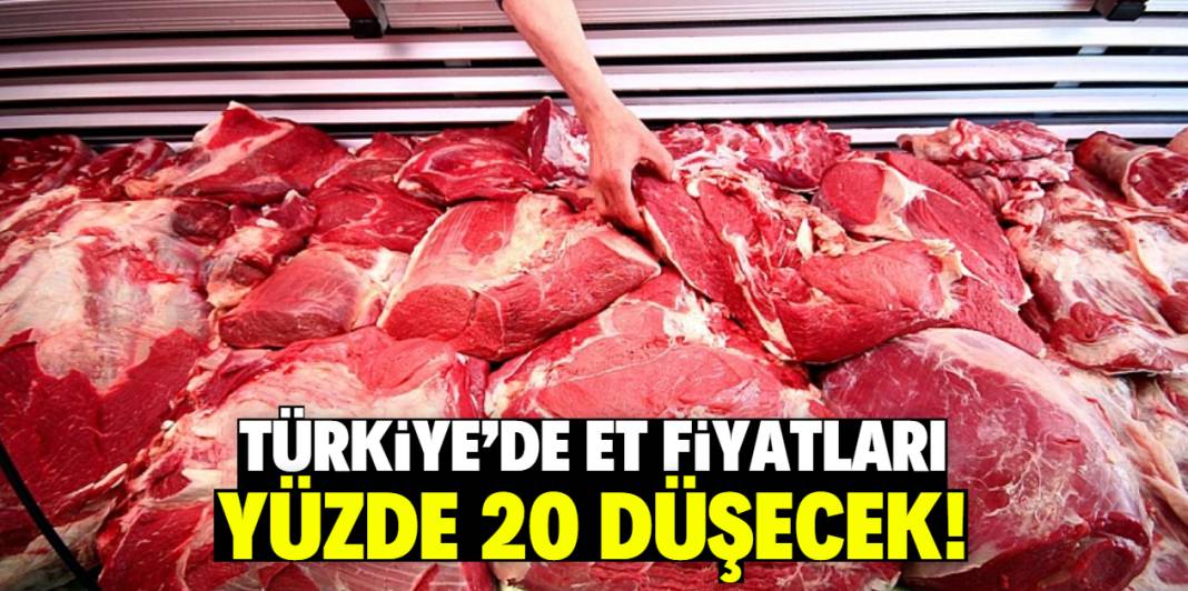 Türkiye'de et fiyatları yüzde 20 düşecek! Anlaşma imzalandı 1