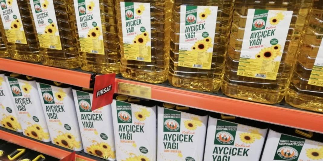 Ayçiçek yağı bu markette çok ucuz! 5 litresi 125 TL düştü 5