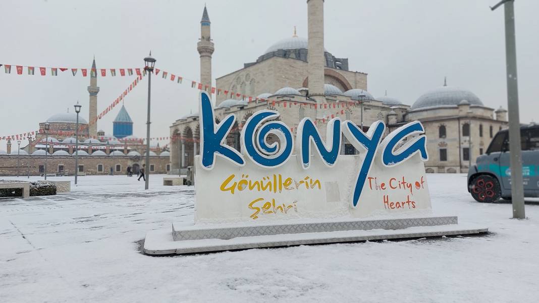Konya'ya yeni kar yağışı müjdesi! Bu tarihte geliyor 6
