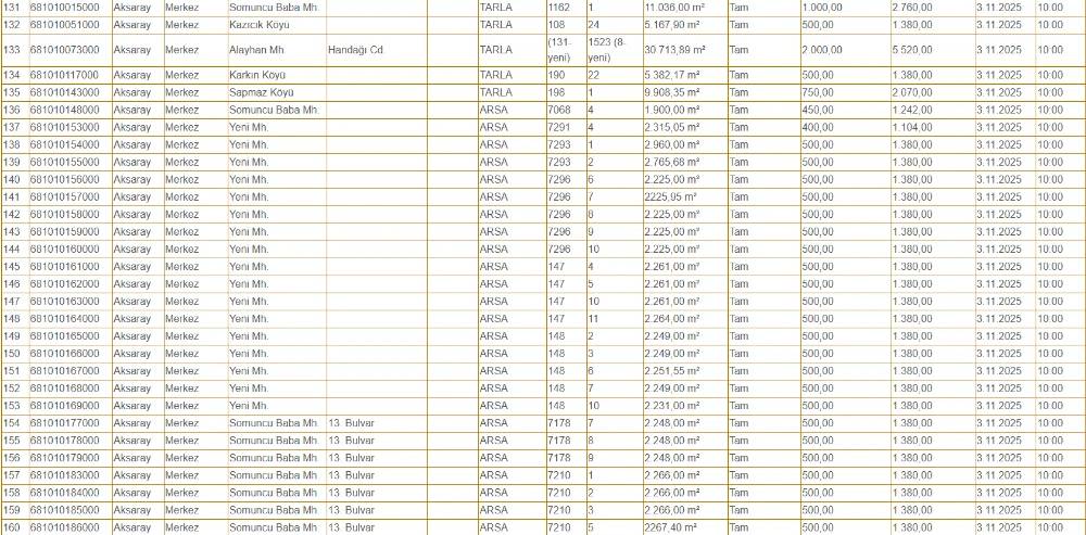 Konya'da 200 gayrimenkul çok ucuza kiraya verilecek! Ayda sadece 2500 lira 8