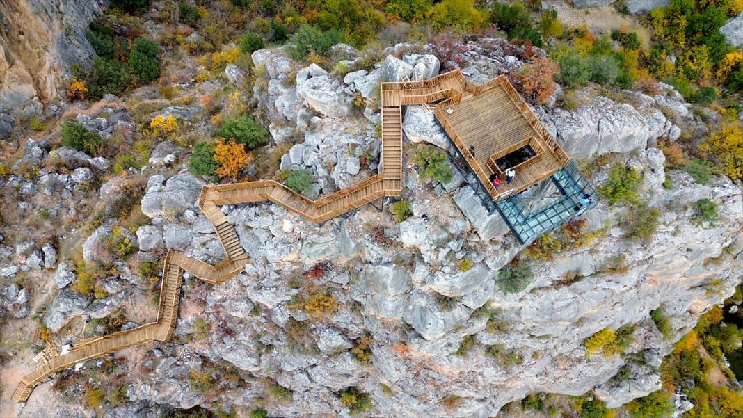 Ankara'ya çok yakın olan doğa harikasını kimse bilmiyor! 1