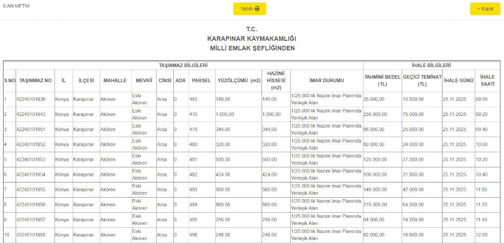 Konya'da 600 bin TL'ye müstakil ev fırsatı! 3 bölgede satış başladı 6