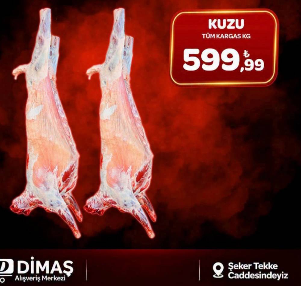 Konya'da 599 liraya kuzu eti satışı başladı! Kampanya bu konumda geçerli 6