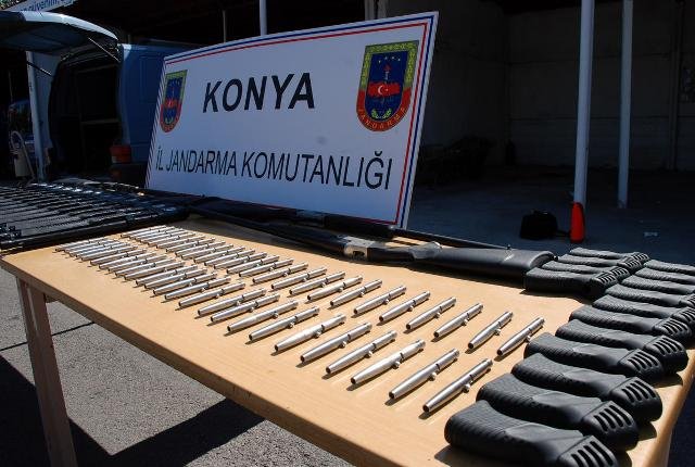 Konya'da "suikast silahı" operasyonu 6