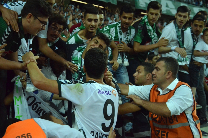 Konyaspor-Gençlerbirliği maçından kareler 12