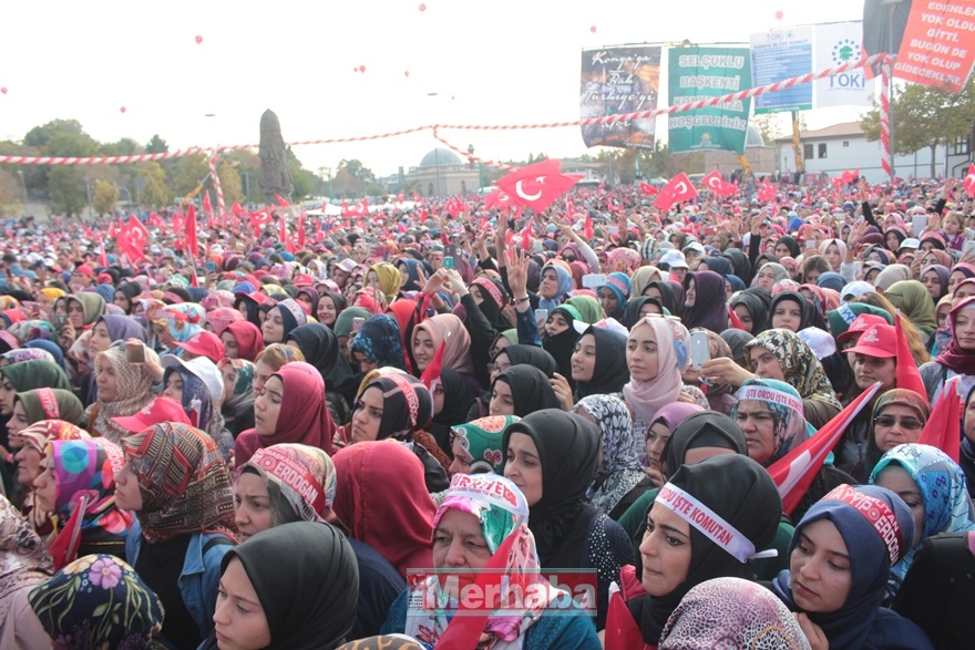 Cumhurbaşkanı Erdoğan Konya'da halka seslendi 33
