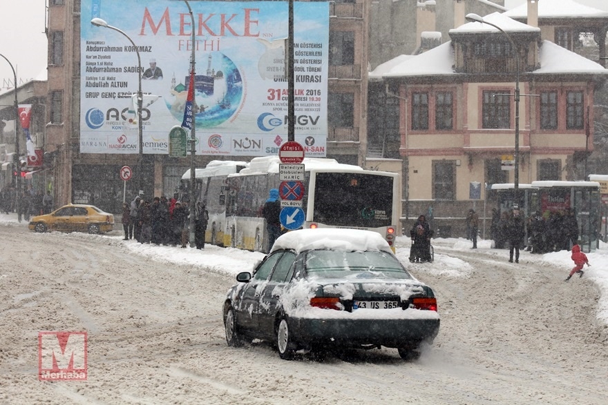 Konya'dan kar manzaraları [37 FOTO] 20