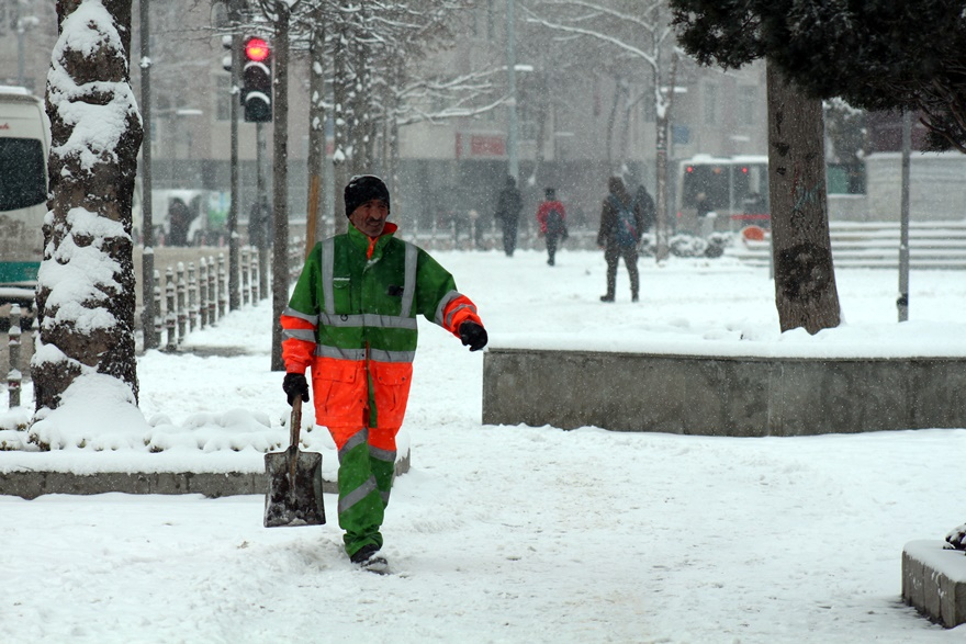Konya'dan kar manzaraları 11