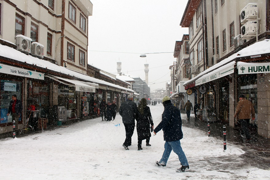 Konya'dan kar manzaraları 29