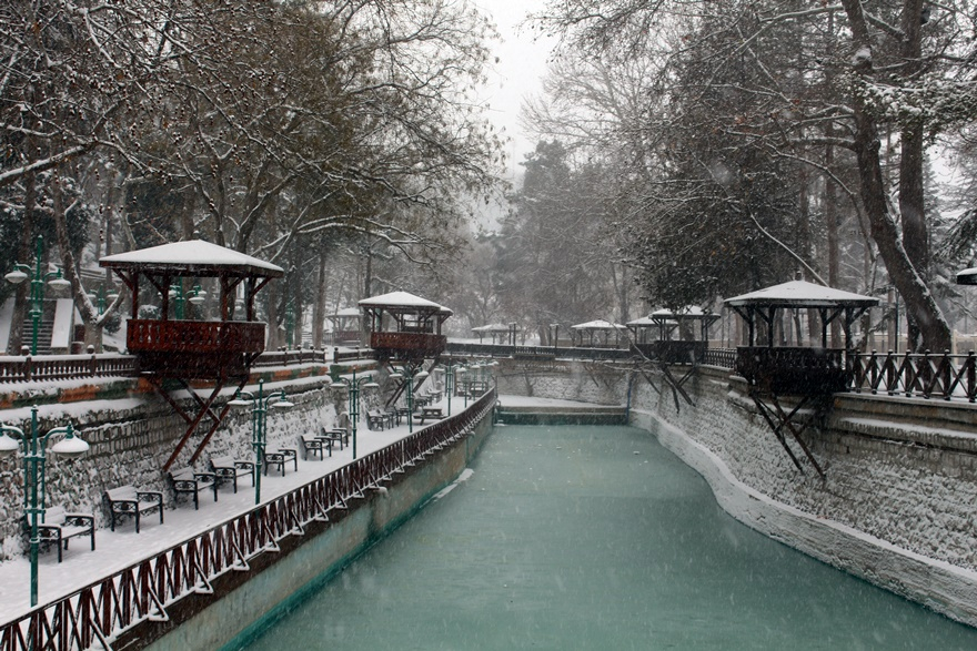 Konya'dan kar manzaraları 38