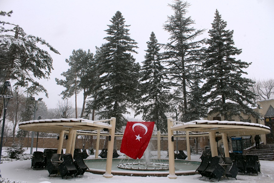 Konya'dan kar manzaraları 41