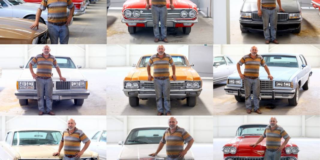 Konya'da klasik otomobil tutkunu Mustafa Havuçcuoğlu, hurda otomobilleri eski ihtişamına kavuşturuyor 1