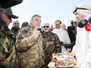 Abdullah Gül TSK tatbikatına kamuflaj giydi