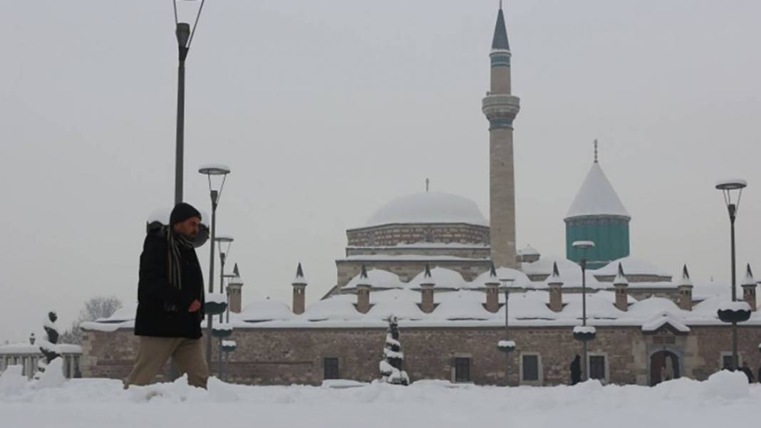 Konya'da dondurucu soğukların biteceği tarih açıklandı 1