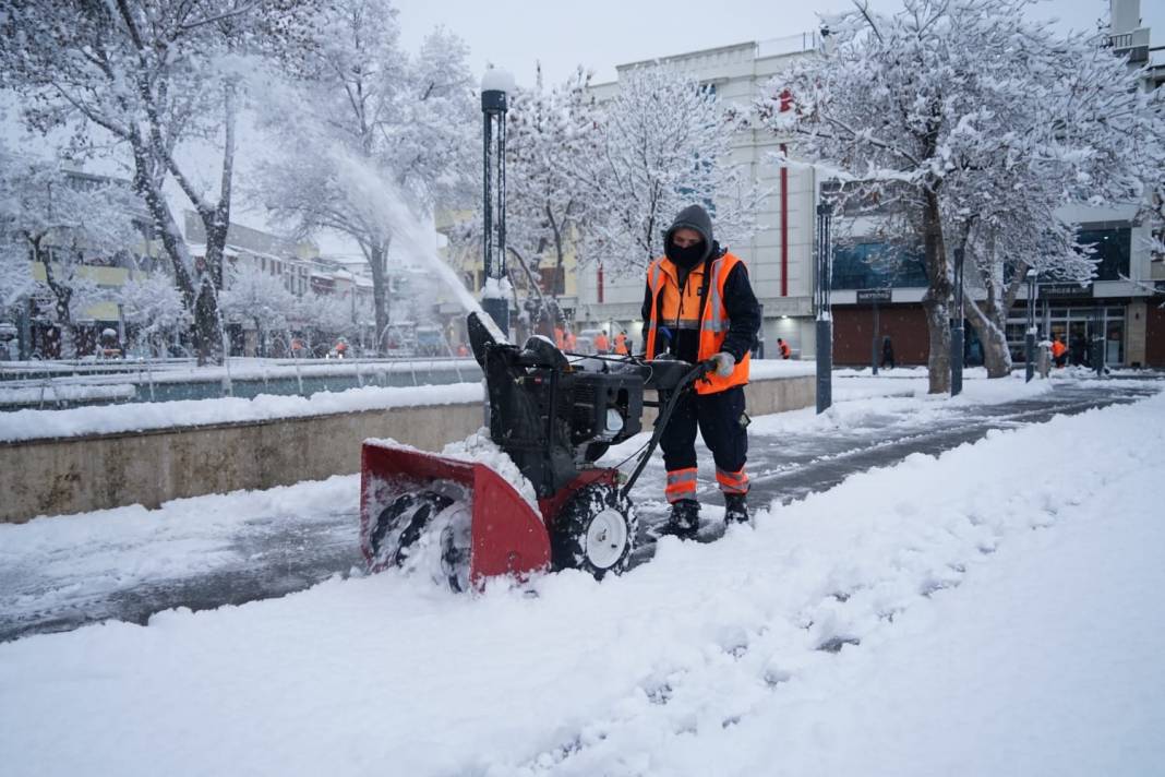 Konya'da bu tarihe kadar kar yağışı beklenmiyor 6
