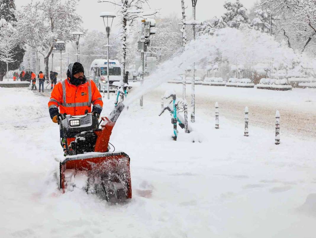 Konya'da bu tarihe kadar kar yağışı beklenmiyor 9