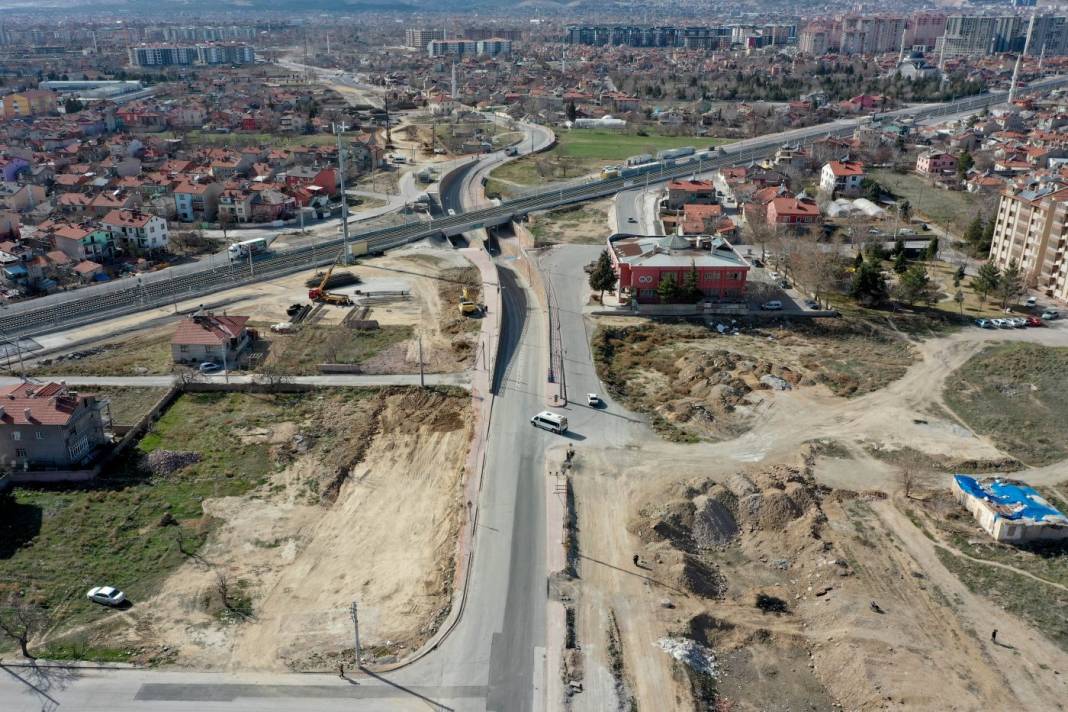 Konya şehir merkezi Antalya yoluna yeni alt geçitle bağlanacak 6