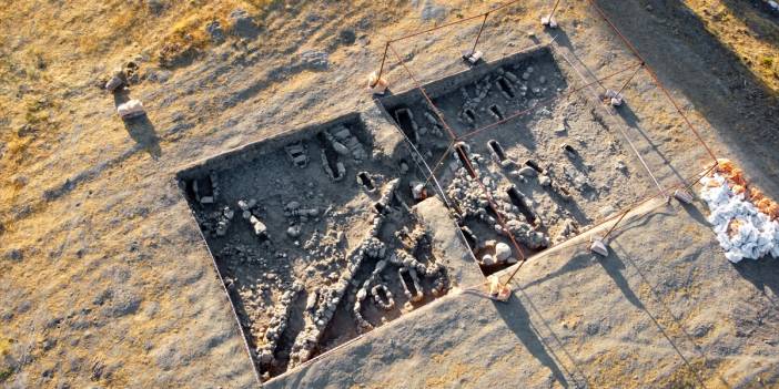Konya'da Demir Çağ'dan kalan atölyenin kalıntıları dikkat çekti