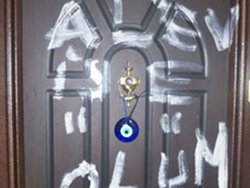 Alevi evlerini işaretleyenler Alevi çıktı