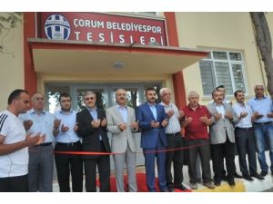 Çorum Belediyespor Tesisleri Açıldı