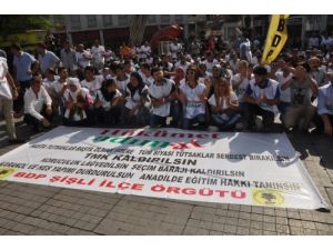 Bdp'liler İle Kasımpaşalı Taraftarlar Arasında Gerginlik
