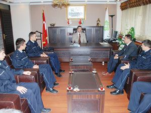 Konyalı polis adayları Meram’ı ziyaret etti