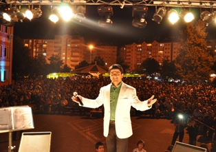 Sedat Uçan, Seydişehir’de konser verdi