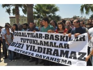Antakya Dayanışma Platformu'ndan Sevgi Parkı'nda Basın Açıklaması