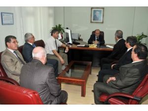 Vali Öztürk’ten, Ulaştırma, Denizcilik Ve Haberleşme Bölge Müdürlüğü’ne Ziyaret