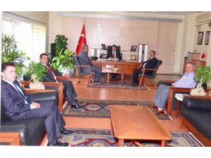 Sendika Başkanlarından Valiye Ziyaret