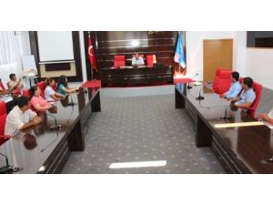 Aksu'da Belediye Personeline İş Sağlığı Eğitimi