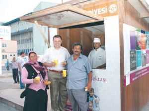 Belediyeden Hasta Yakınlarına İftarda Çorba İkramı