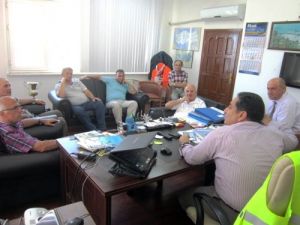 Hopa Tso Yönetimi Hopaport'u Ziyaret Etti