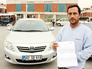 2008 model araca 2006 yılından ceza