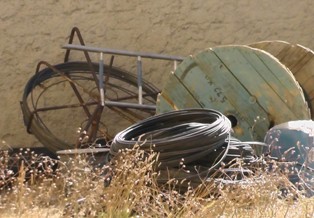 Kulu'da kablo hırsızlığı