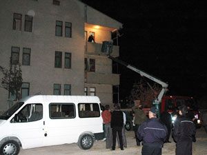 Hırsız ihbarı polisi alarma geçirdi