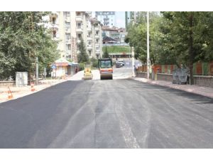 Talas Yenidoğan Mahallesi'nde Yollar Yenileniyor