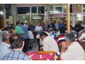 Müftüden Çat-kapı Kahvehane Ziyaretinden Alkışla Uğurlandı