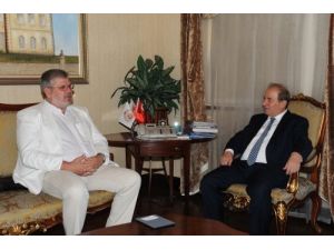 Rumen Senatör Severin'den Vali Öztürk’e Ziyaret