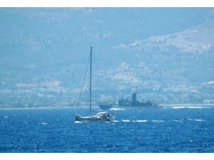 Sahil Güvenlik Bodrum'da Kaçakları Aramaya Devam Ediyor